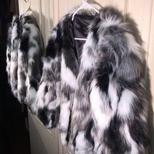Faux Fur Coat